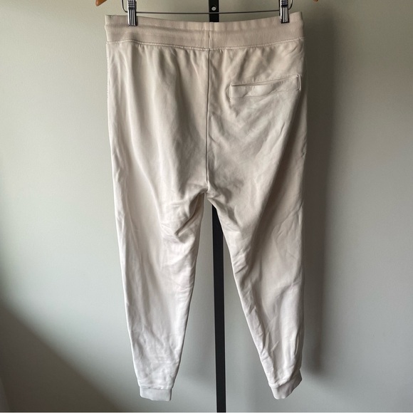 Hugo Boss Jersey Jogger Sweatpants Cream Red Label Mens Size Medium - Picture 3 of 9